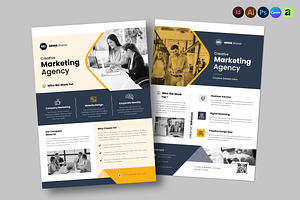 Corporate Business Flyer Template, a Flyer Template by NorthPeak