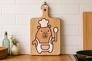 Capybara Cook Clipart, an Animal Illustration by Palau (Thumbnail 2 of 10)