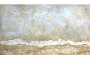 Abstract textured landscape with, an Illustration by Lermont51