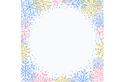 Winter Vector Greeting Card, a Texture Graphic by FineArtStudio (Thumbnail 1 of 3)