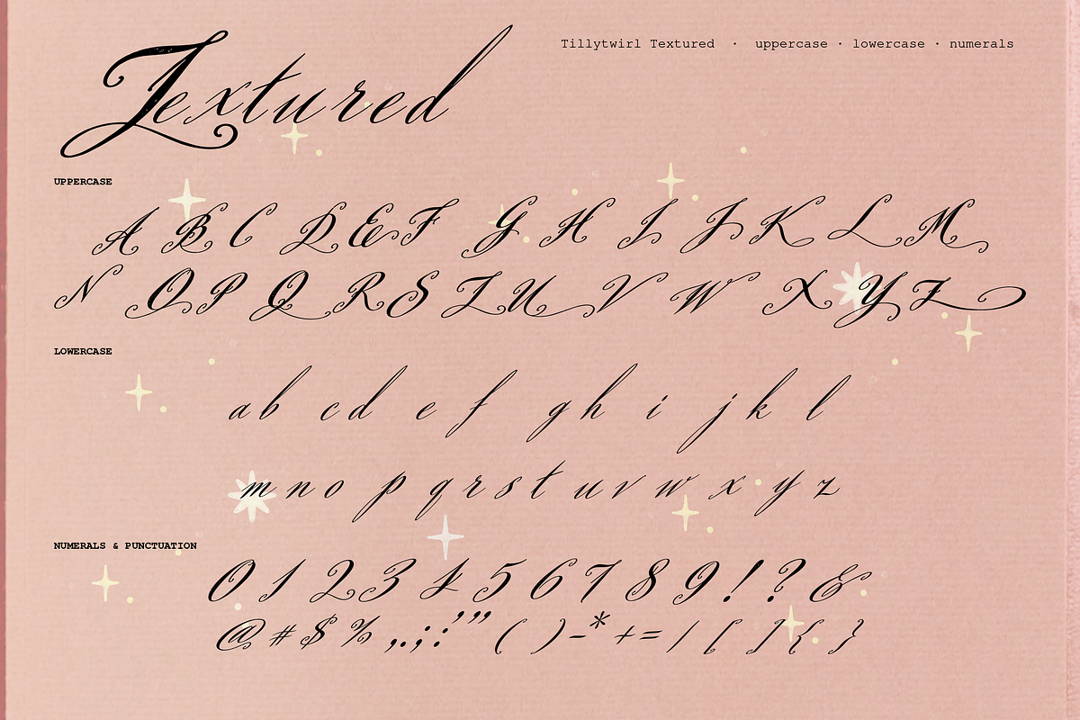 Tillytwirl - Whimsy Hand drawn Font, a Script Font by Lilithcollageart (Photo 12 of 20)