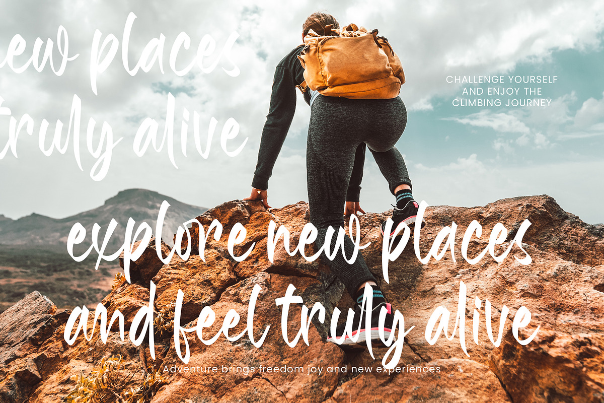 Smoky Hand Stylish Handwritten Font, a Script Font by Letterena Studios Script (Photo 15 of 20)