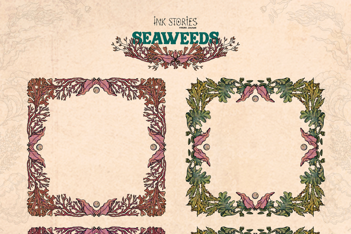 Seaweeds, an Object Illustration by Ink Stories (Photo 11 of 24)