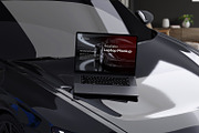 MacBook Pro Mockup Set, a Mac Mockup by Graphicell (Thumbnail 1 of 4)