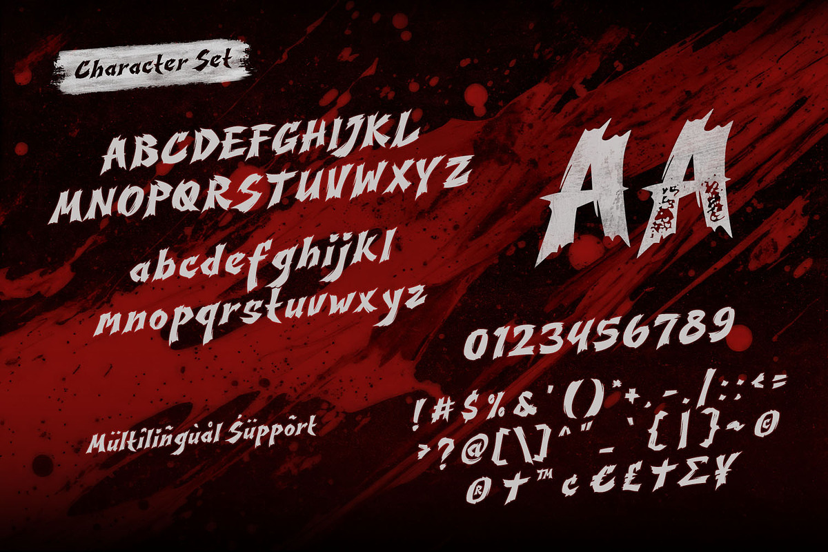 Scarfire - Display Font, a Blackletter Font by tkzgraphic (Photo 2 of 9)
