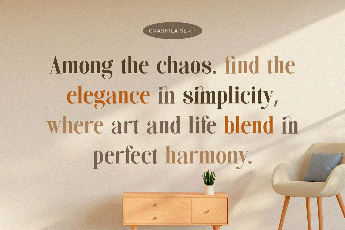 Grashila - Stylish & Beauty Serif, a Serif Font by Jimoji (Photo 5 of 7)