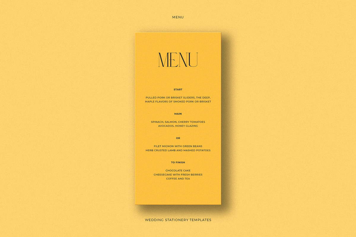 Nasturtium | Wedding Templates, an Invitation Template by Evgeniya Goktas (Photo 3 of 6)