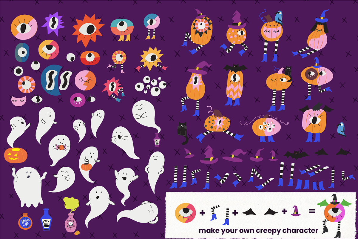 Happy Halloween Party, a Seasonal Illustration by Sketchetarian (Photo 4 of 8)