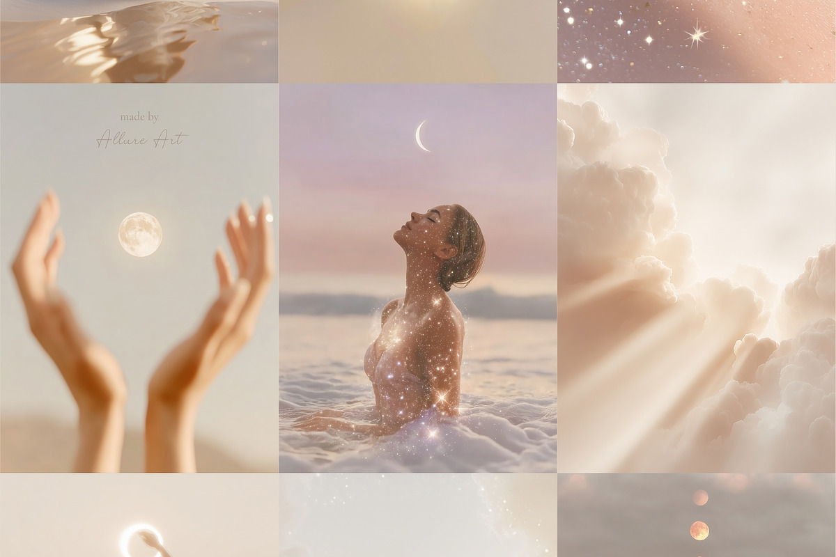 300 Celestial Stock Photo Bundle, a Beauty & Fashion Photo by Allure Art (Photo 31 of 41)