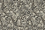 Nautical Graphics Doodles Patterns, an Object Illustration by BALABOLKA (Thumbnail 5 of 6)