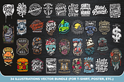 Illustrations Vector Bundle, an Illustration by Doniel Worx (Thumbnail 1 of 6)