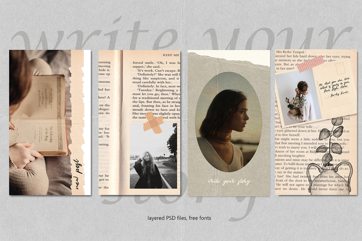 Author Collection, a Social Media Template by Scarlet Heath Art (Photo 8 of 21)