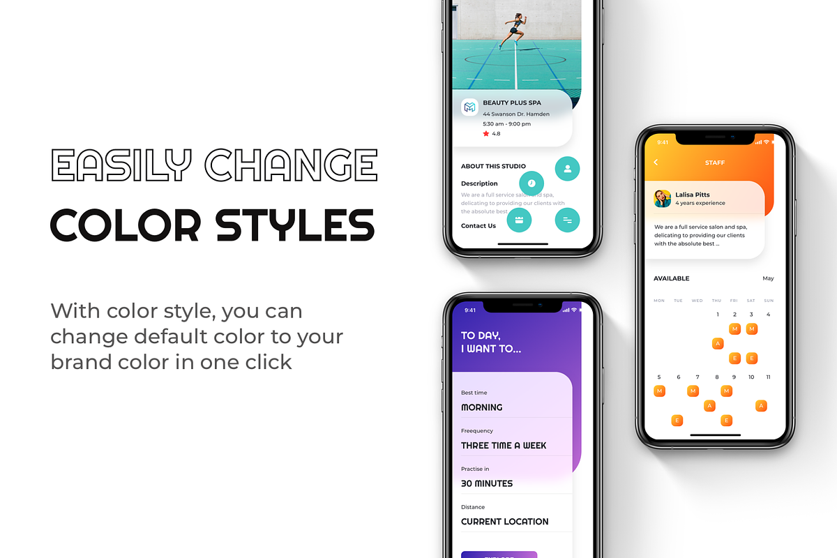 Overrun - Fitness, Beauty & Events B, an UI Kit Template by Bymsmof (Photo 4 of 6)