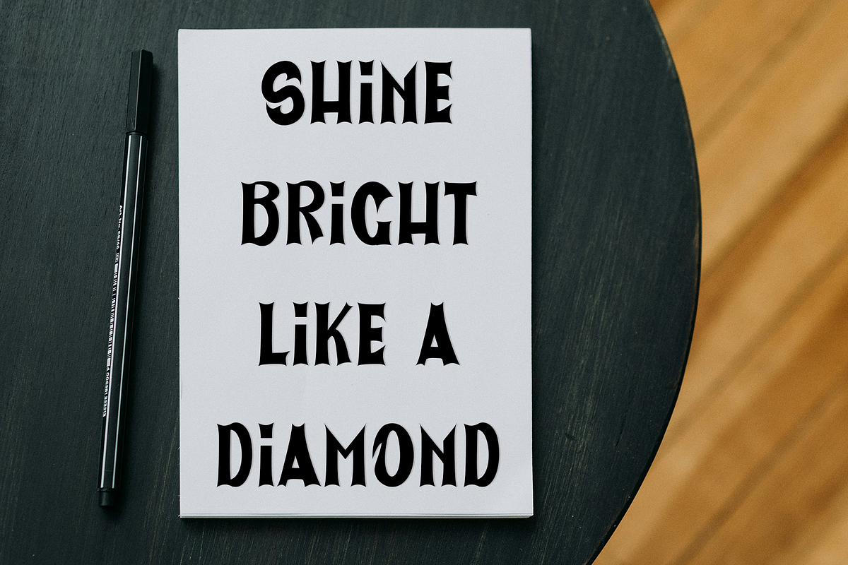 Unique Quotes, a Script Font by FreshTypeINK (Photo 6 of 8)