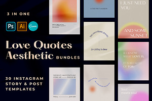 Love Quotes Aesthetic Instagram