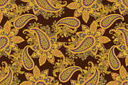 Paisley seamless fabric patterns, a Pattern Graphic by antalogiya (Thumbnail 4 of 6)