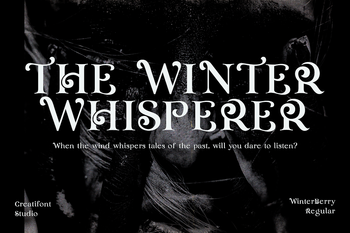 CF Winterberry - Christmas Serif, a Serif Font by Indotype Foundry (Photo 6 of 10)