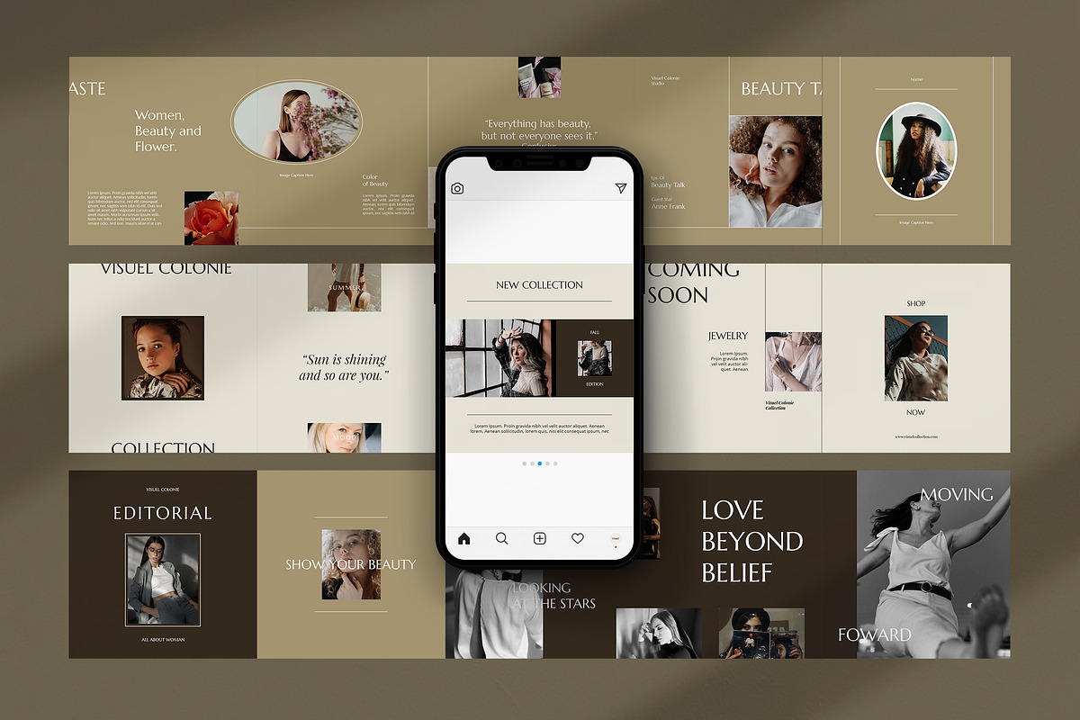 Bureau - Carousel Post Template, a Social Media Template by Visuel Colonie® (Photo 5 of 11)