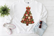 Patchwork Christmas Tree PNG, an Illustration by Craft Nest (Thumbnail 6 of 6)