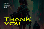 Glockr - Broken Cyberpunk Font, a Sans Serif Font by AaType. (Thumbnail 6 of 6)