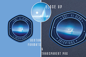 Space Logo Badges Creator