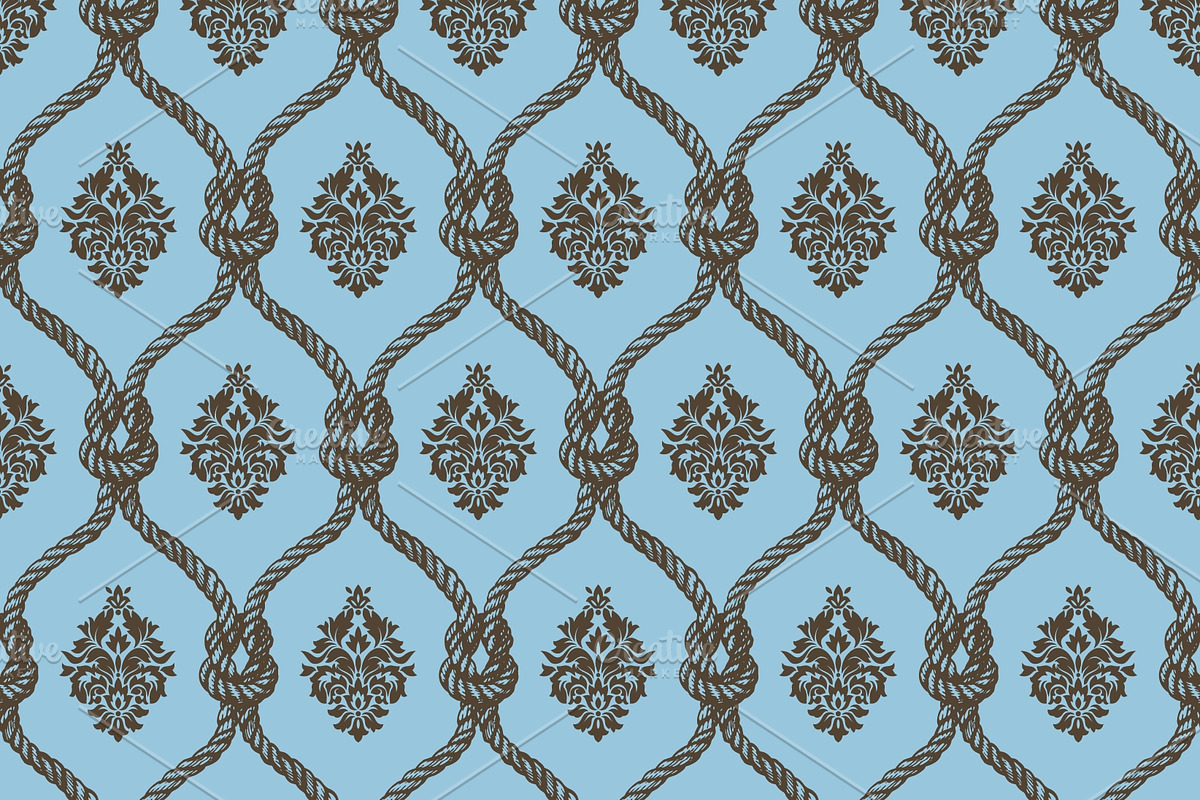Seamless Nautical Patterns, a Pattern Graphic by Greeek (Photo 4 of 8)