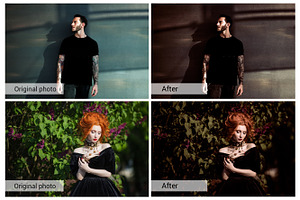 Darkness Presets, Photoshop Actions