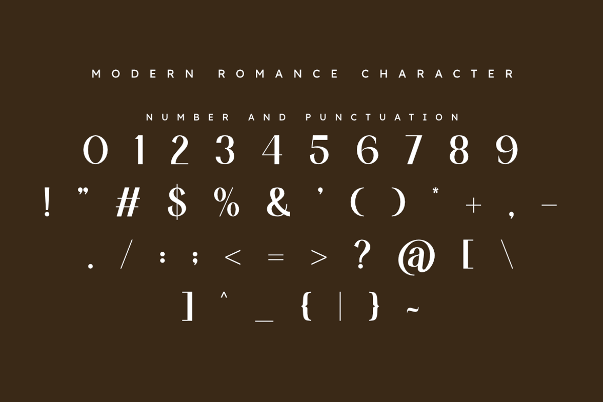 Modern Romance | Elegant Luxury Sans, a Sans Serif Font by Masyafi Studio (Photo 2 of 8)