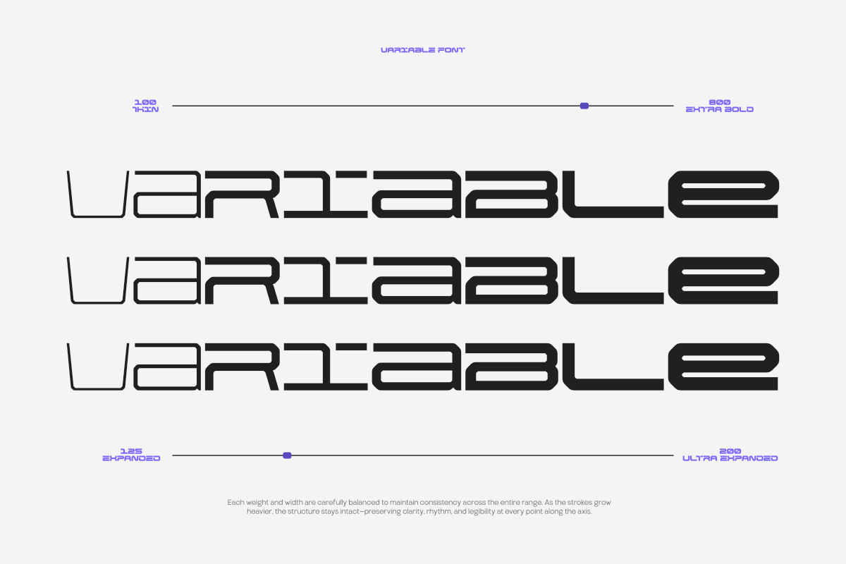 TBJ Epic Cube Display Sans Expanded, a Sans Serif Font by Taboja Studio (Photo 6 of 16)