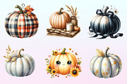 Pumpkin with Pattern Clipart, a Graphic by CitraGraphics (Thumbnail 2 of 4)