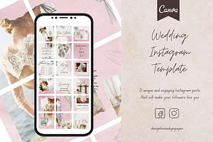 Wedding Instagram Puzzle Template