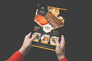 Sale food flyer design template, a Flyer Template by Workhu (Thumbnail 2 of 3)