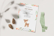 WOODLAND BABIES. Watercolor set, an Animal Illustration by OlliArtDesign (Thumbnail 4 of 9)