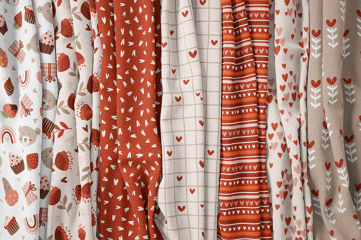 Valentines Day clipart & pattern, an Object Graphic by Cozy pattern shop (Photo 7 of 7)