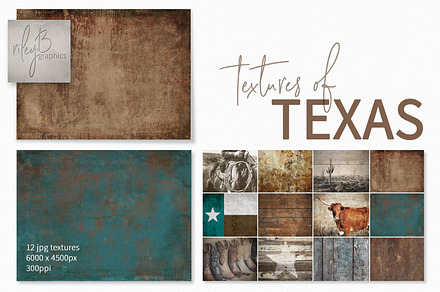 Textures of Texas, a Texture Graphic by rileyBgraphics