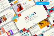 Colorio – Creative Business Keynote, a Presentation Template by kreatifreya (Thumbnail 1 of 5)