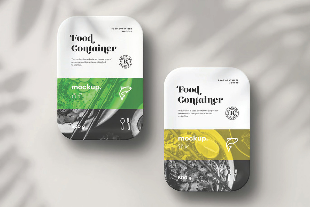 Food Container Mockup, an Advertising Mockup by DesignRushMarket (Photo 9 of 14)