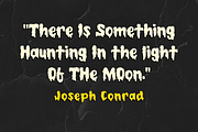Spooky Land - A Display Font, a Sans Serif Font by Boediman (Thumbnail 4 of 7)