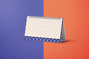 Horizontal Desk Calendar Mockup Set, a Print Template by mockupatelier (Thumbnail 3 of 10)