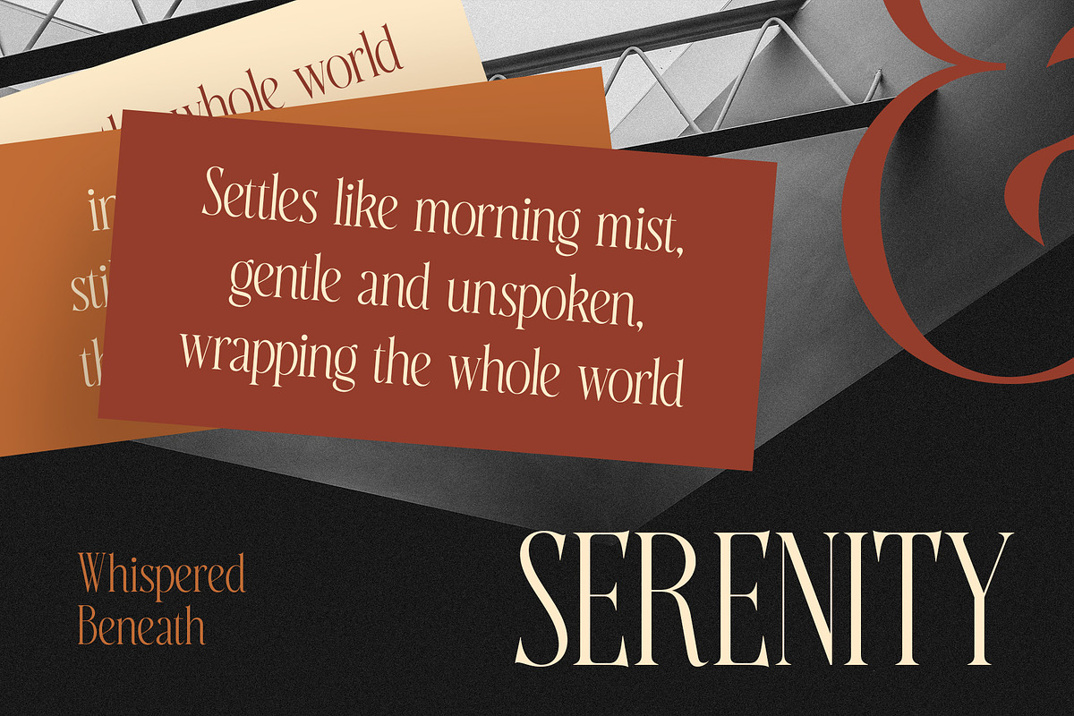 CS Courtesy – Elegant Font, a Serif Font by Craft Supply Co. (Photo 7 of 8)