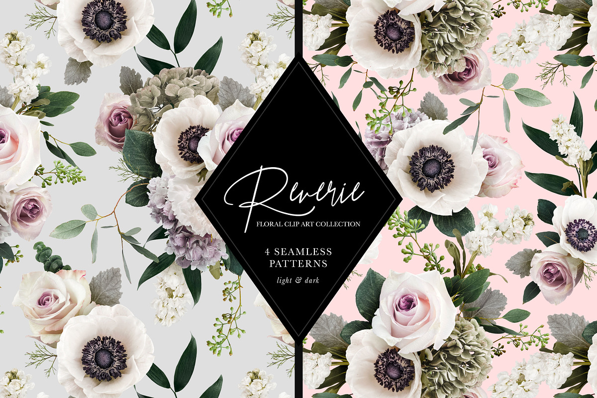 Reverie Floral Clip Art Collection, an Object Graphic by Eclectic Anthology (Photo 6 of 21)