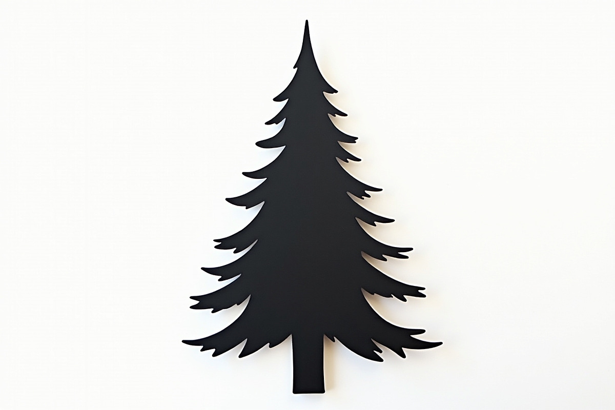 Tree Christmas Fir Tree Black, an Illustration by Amazin_art (Photo 2 of 27)