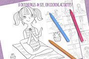Yoga Kids Clipart, an Illustration by AnimadDesign (Thumbnail 9 of 10)