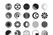 100 geometric shapes. Part 2, an Object Graphic by Vanzyst (Thumbnail 9 of 9)