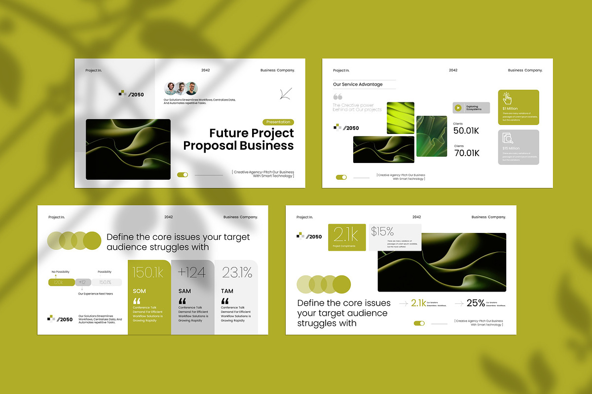 Future Project Proposal Business, a Presentation Template by Soraclod (Photo 2 of 9)