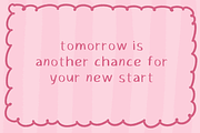 tomorrow handwritten font, a Handwritten Font by Ashiya Pixel (Thumbnail 8 of 9)
