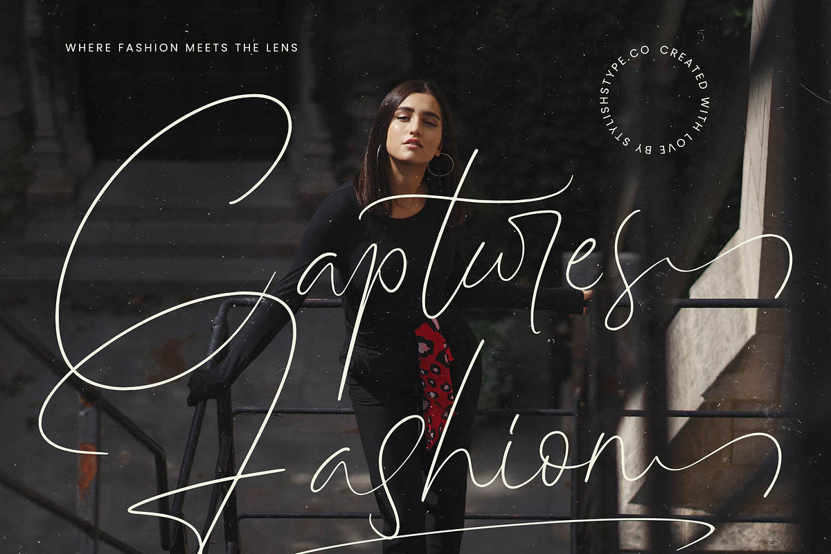 Ambigail Jonathan Stylish Signature, a Script Font by stylishtype.co (Photo 11 of 20)