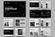 Architecture Portfolio Template, a Magazine Template by ContestDesign (Thumbnail 1 of 5)