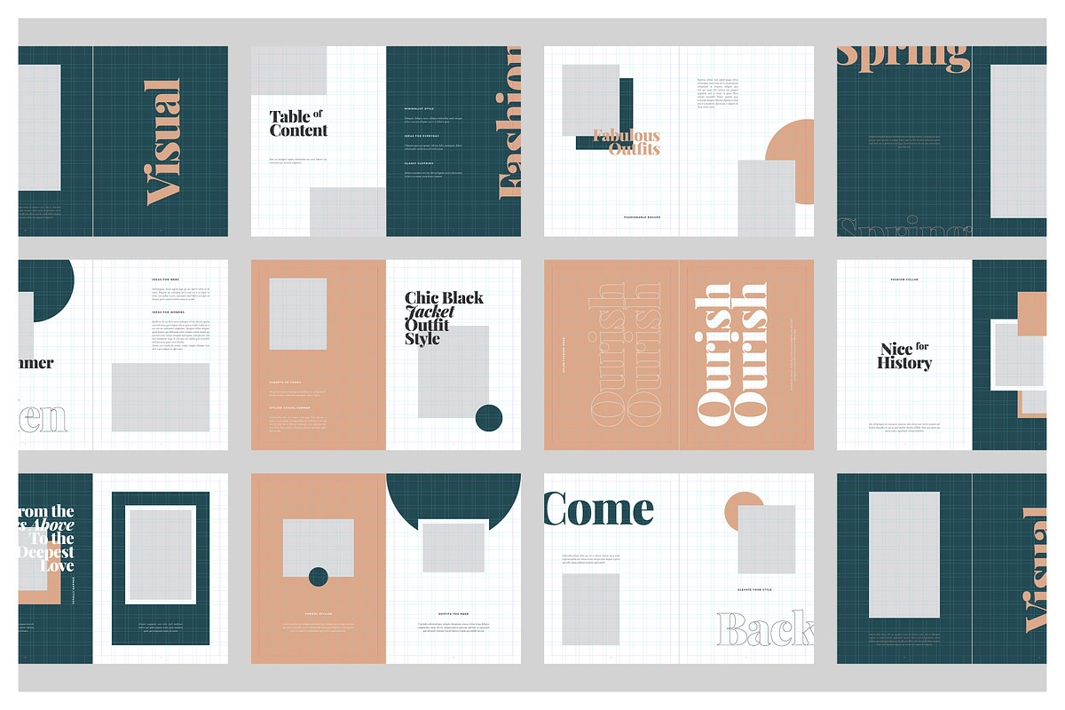 OURISH Editorial Lookbook, a Magazine Template by Arif Tri Ananta (Photo 12 of 14)