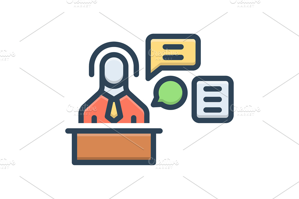 Enquiry inquiry color icon, a Duotone Icon by Creative priyanka